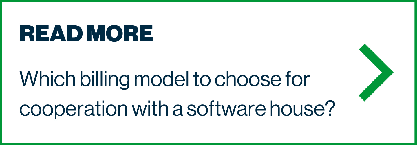 Which billing model to choose for cooperation with a software house